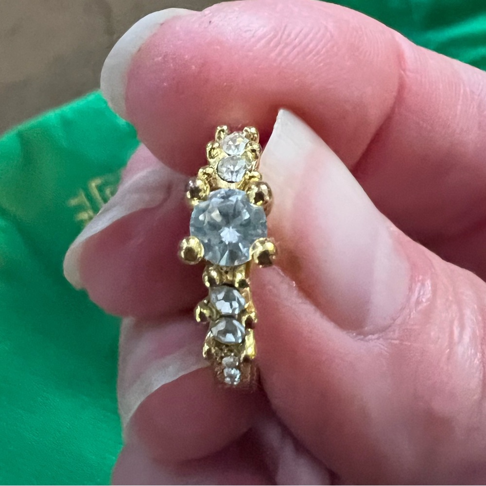Tracy porter gold filled diamond ring